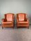 Leather Ear Armchairs, Set of 2 1