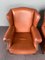 Leather Ear Armchairs, Set of 2 8