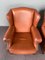 Leather Ear Armchairs, Set of 2, Image 8