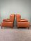 Leather Ear Armchairs, Set of 2 2