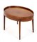 Table Basse Ovale Regency en Acajou 6