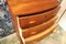 Danish Chest of Drawers in Teak with Arched Front 11