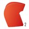 Red Little Albert Armchair by Ron Arad for Moroso, Image 8