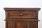 Antique Carved Walnut Nightstand, Tuscany, 1680s, Image 10