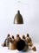 Mid-Century Modern Brass Church Pendant Lamps, Germany, 1950s 12