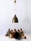 Mid-Century Modern Brass Church Pendant Lamps, Germany, 1950s, Image 11