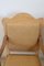 Jute and Poplar Wood Armchairs, 1930s, Set of 2 8