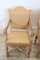 Jute and Poplar Wood Armchairs, 1930s, Set of 2, Image 9