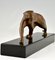 Art Deco Bronze Panther Sculpture by Michel Decoux, France, 1930 6