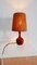 Organic Teak & Sisal Table Lamp, Denmark, 1950s, Image 6