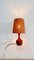Organic Teak & Sisal Table Lamp, Denmark, 1950s, Image 7