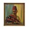 Hein Froonen, Moroccan Seller of Kilims and Jewels, 1930s, Oil Painting 1