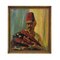 Hein Froonen, Moroccan Seller of Kilims and Jewels, 1930s, Oil Painting, Image 1