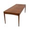 Langer Skandinavischer Mid-Century Modern Teak Couchtisch 8