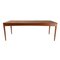 Long Mid-Century Scandinavian Modern Teak Coffee Table, Image 3