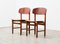 Model 122 Dining Chairs by Borge Mogensen for Soborg Denmark, 1951, Set of 2 2