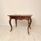 18th Century Swedish Baroque Brown & Red Extendable Dining Table, 1780s, Image 21