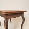 18th Century Swedish Baroque Brown & Red Extendable Dining Table, 1780s 18