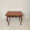 18th Century Swedish Baroque Brown & Red Extendable Dining Table, 1780s 26