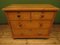 Small Victorian Pine Chest of Drawers 23
