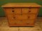 Small Victorian Pine Chest of Drawers, Image 23