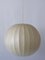 Mid-Century Modern Cocoon Pendant Lamp, Germany, 1960s 8