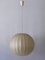 Mid-Century Modern Cocoon Pendant Lamp, Germany, 1960s, Image 3