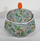 Early 20th Century Porcelain Candy Dish with Butterflies, China 1