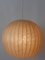 Mid-Century Modern Cocoon Pendant Lamp, Germany, 1960s 12