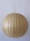 Mid-Century Modern Cocoon Pendant Lamp, Germany, 1960s, Image 8