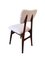 20th Century Cream Boucle Chairs, Europe, 1960s, Set of 4, Image 2