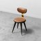 Vintage Swivel Desk Chair in Eco-Leather by Umberto Mascagni, 1960s, Image 1