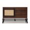 Sideboard aus Holz von Leonardo Fiori für Isa Bergamo, 1960er 1