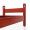Agata Bed in Red Wood by Vittorio Introini for Saporiti, 1960s, Image 7