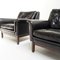 Leather Lounge Chairs Attributed to Karl Erik Ekselius, 1960s, Set of 2 5