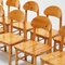 Dining Chairs in Solid Pine in Style of Rainer Daumiller, Set of 10 4