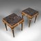 Vintage Giltwood Bedside Tables, Set of 2 6