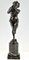 Art Deco Bronze Sculpture of Dancing Faun with Flutes by Edouard Drouot, 1920, Image 9
