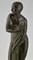 Art Deco Bronze Bain De Champagne Caron Sculpture of a Bathing Nude by Georges Chauvel for Henri Rouard Fondeur Paris, 1926 10