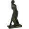 Art Deco Bronze Bain De Champagne Caron Sculpture of a Bathing Nude by Georges Chauvel for Henri Rouard Fondeur Paris, 1926 1