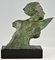 Frederic C. Focht. Bust of French Aviator and Hero Jean Mermoz, 1930, Bronze, Image 7