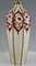Jarrones Art Déco de cerámica con peonías estilizadas y rosas de Maurice Paul Chevallier para Longwy 1925. Juego de 2, Imagen 5