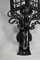 Large Exterior Glazed Cast Iron Lantern Wall Light 10