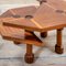 Italian Wooden Low Table, 1950s 6