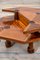 Italian Wooden Low Table, 1950s 5