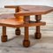Italian Wooden Low Table, 1950s 2