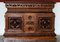 19th Century Renaissance Carved Walnut Chest of Drawers Attributed to Luigi Frulini 2