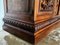 19th Century Renaissance Carved Walnut Chest of Drawers Attributed to Luigi Frulini 10
