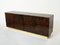 Brown Goatskin Parchment Brass Sideboard by Aldo Tura, 1960s, Image 13