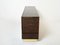Brown Goatskin Parchment Brass Sideboard by Aldo Tura, 1960s 8
